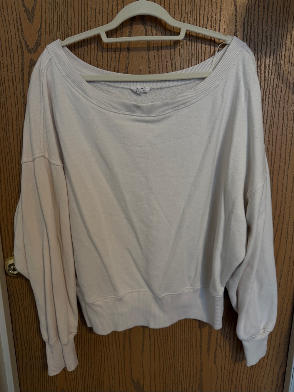 aerie Cream Crewneck Sweatshirt
